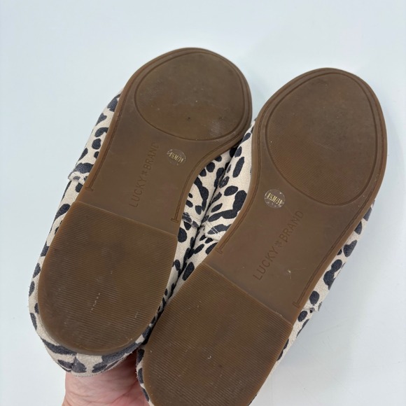 Lucky‎ Brand Leopard Slip On Flats 8.5 - Picture 9 of 9